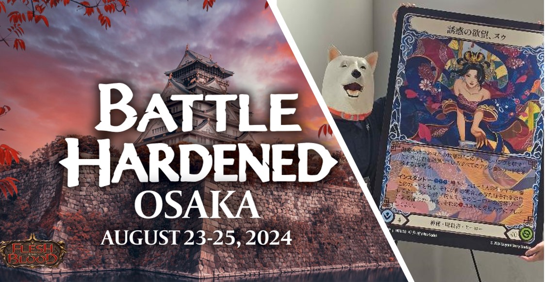 【Battle Hardened:Osaka】灼熱の大阪でZen旋風が巻き起こる！BH優勝はMizutani選手のZen！PQ+もZenが優勝！！